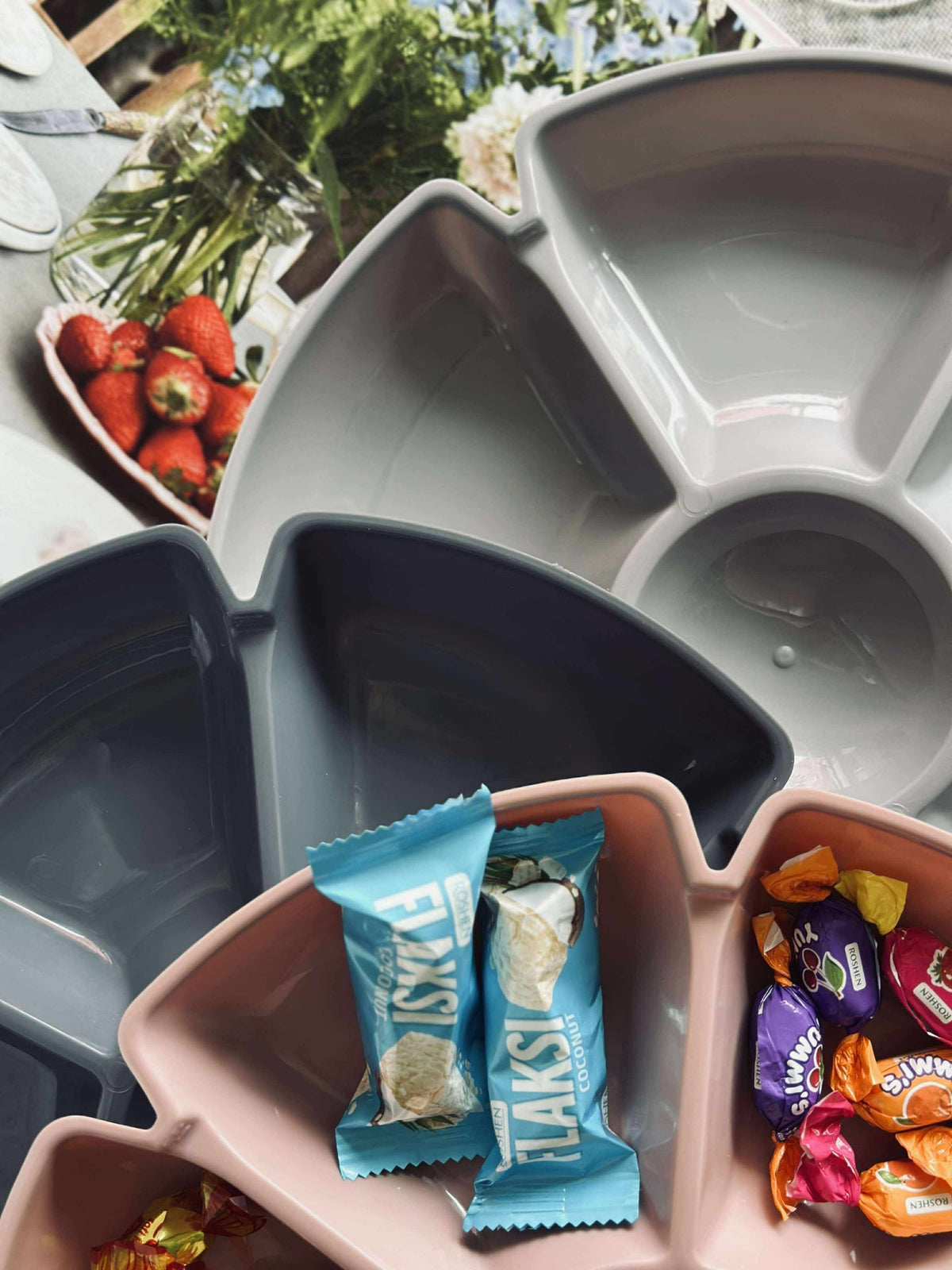 Plat de service  - Plusieurs couleurs