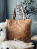 Shopper - Cognac / noir