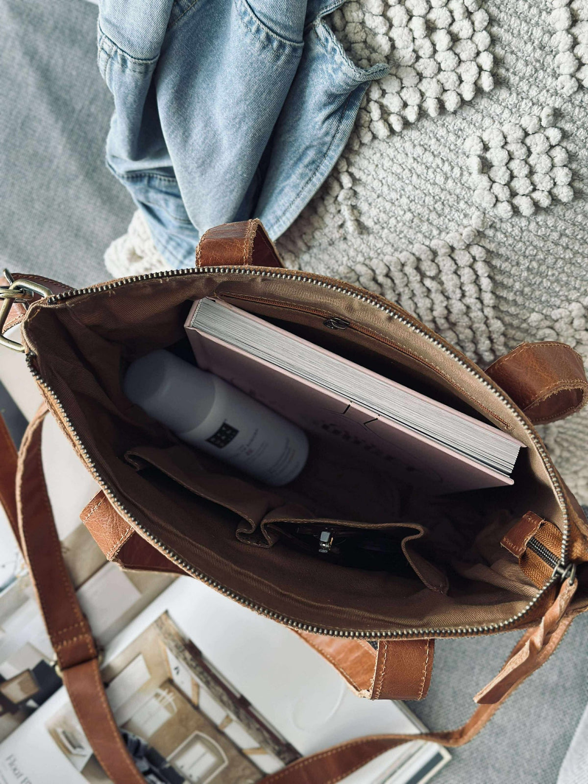 Shopper Amalie - Cognac