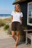 Short Kasia brown