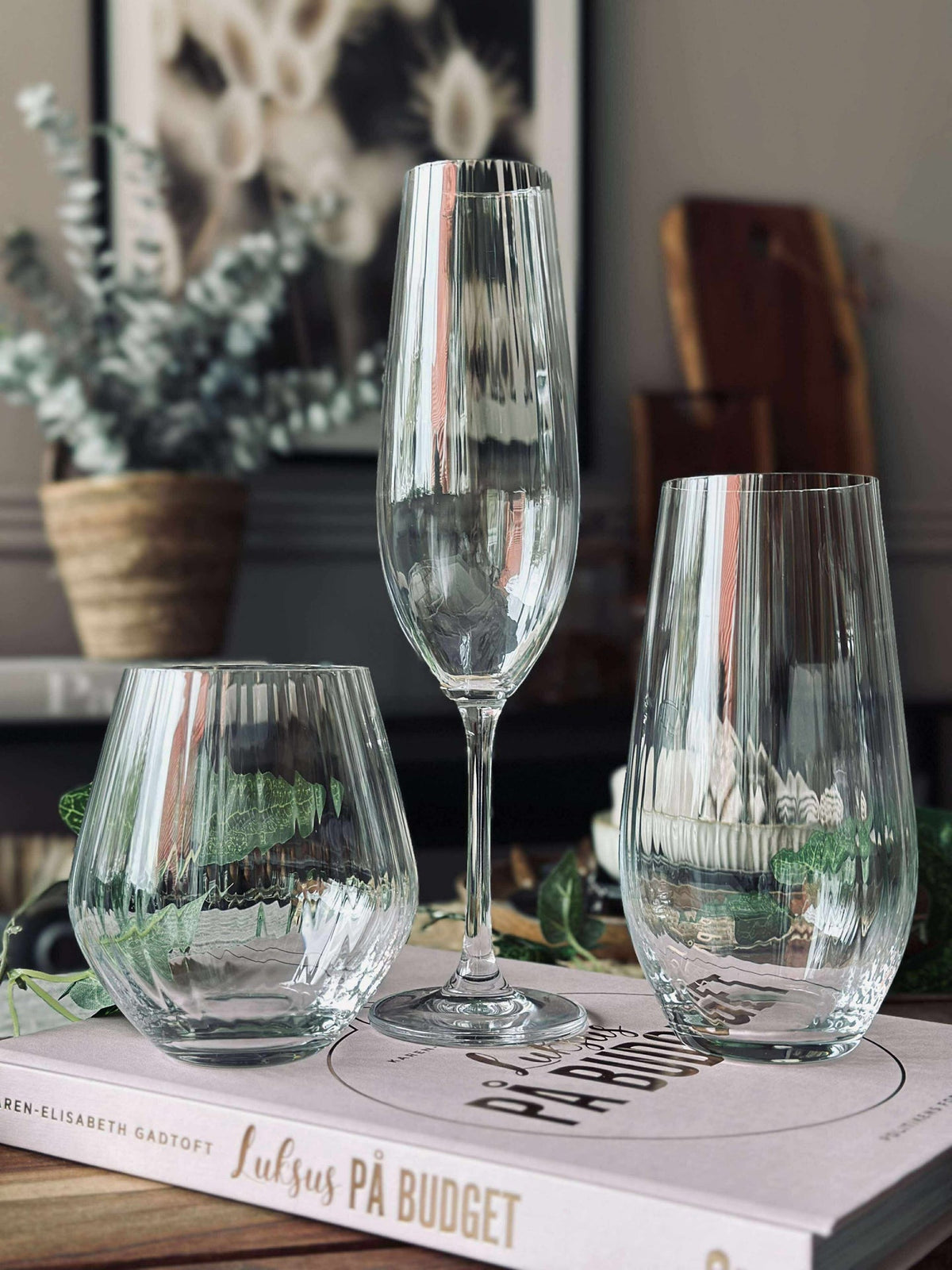 Verres à champagne CRYSTAL par 2