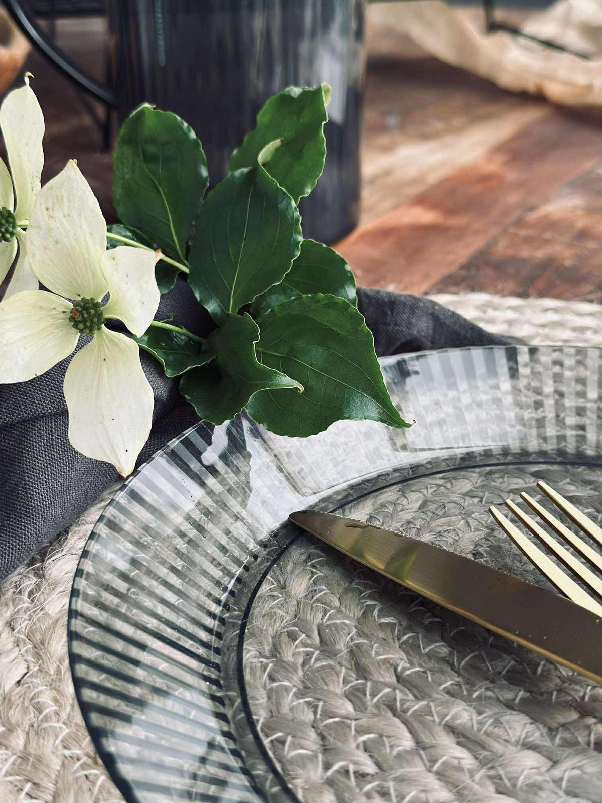 Assiette DAILY Grey - 4 pcs.