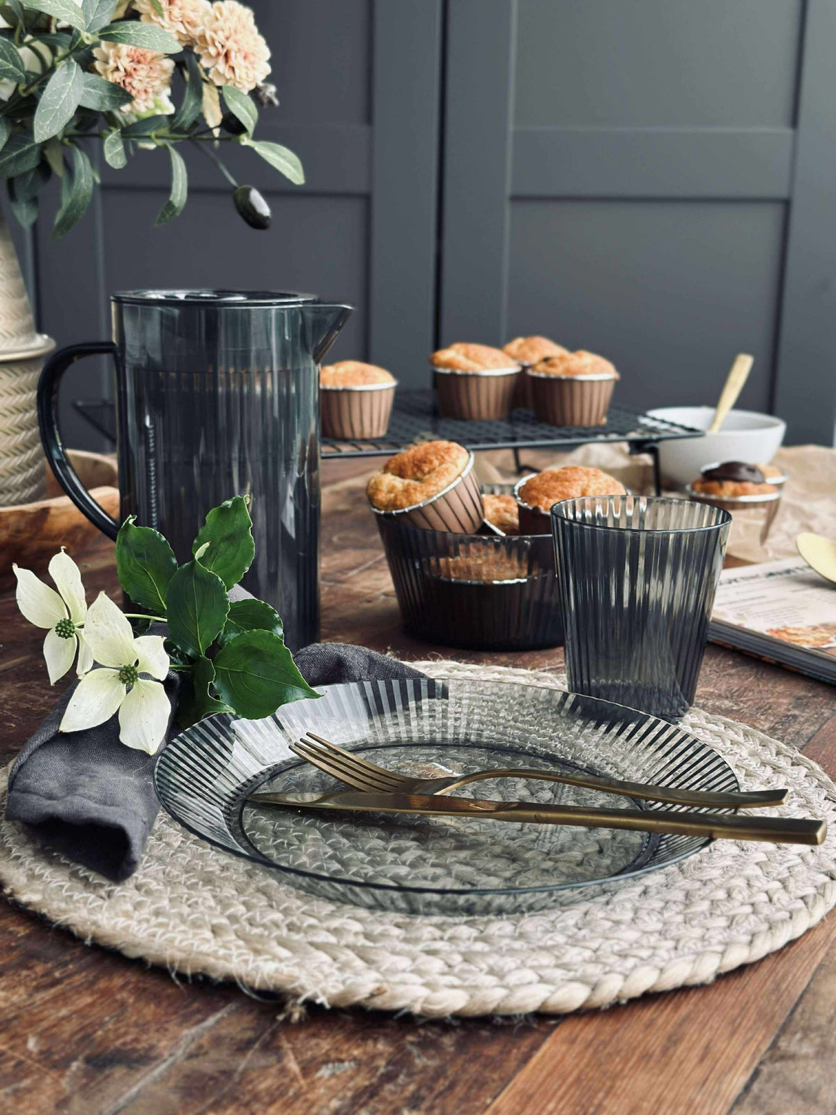 Assiette DAILY Grey - 4 pcs.