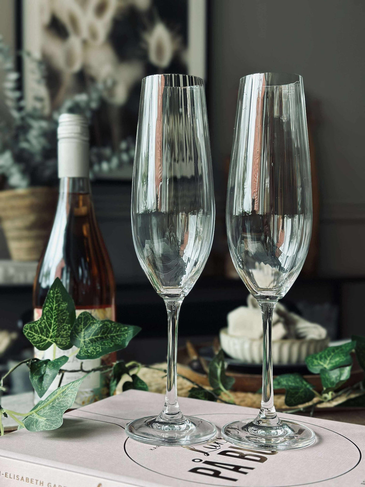 Verres à champagne CRYSTAL par 2