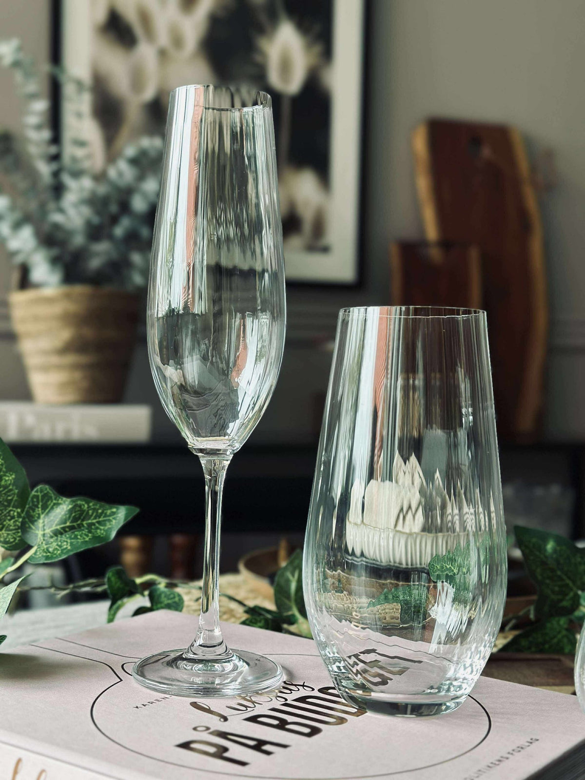 Verres à champagne CRYSTAL par 2