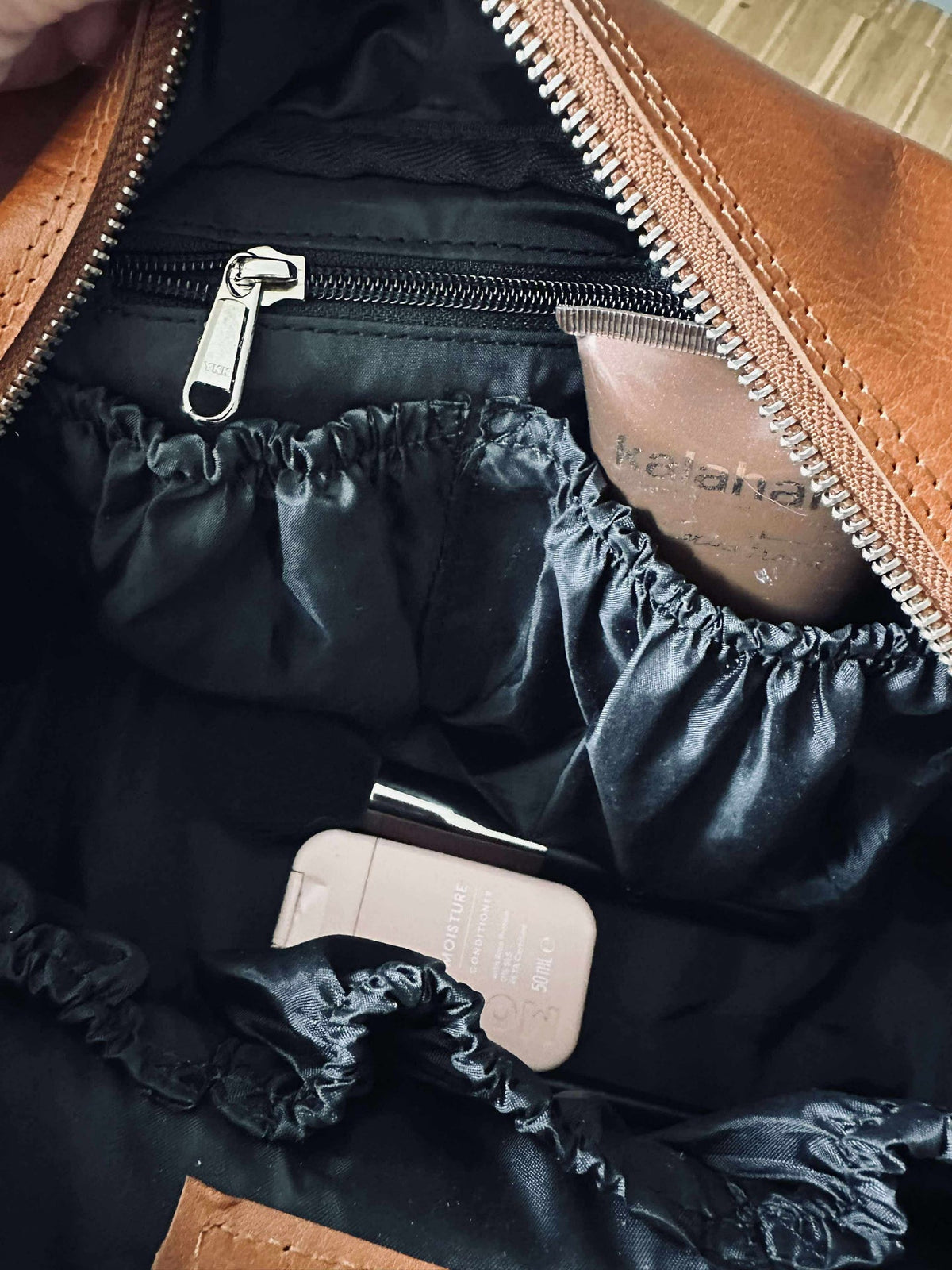 Trousse de toilette - Cognac