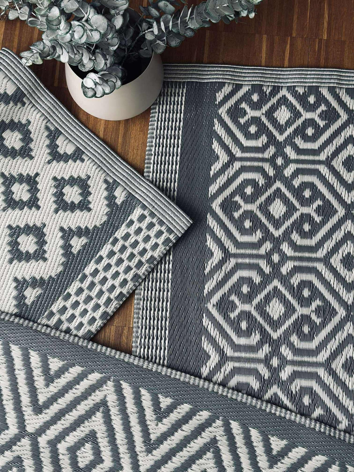 Tapis d’extérieur - Mélange gris