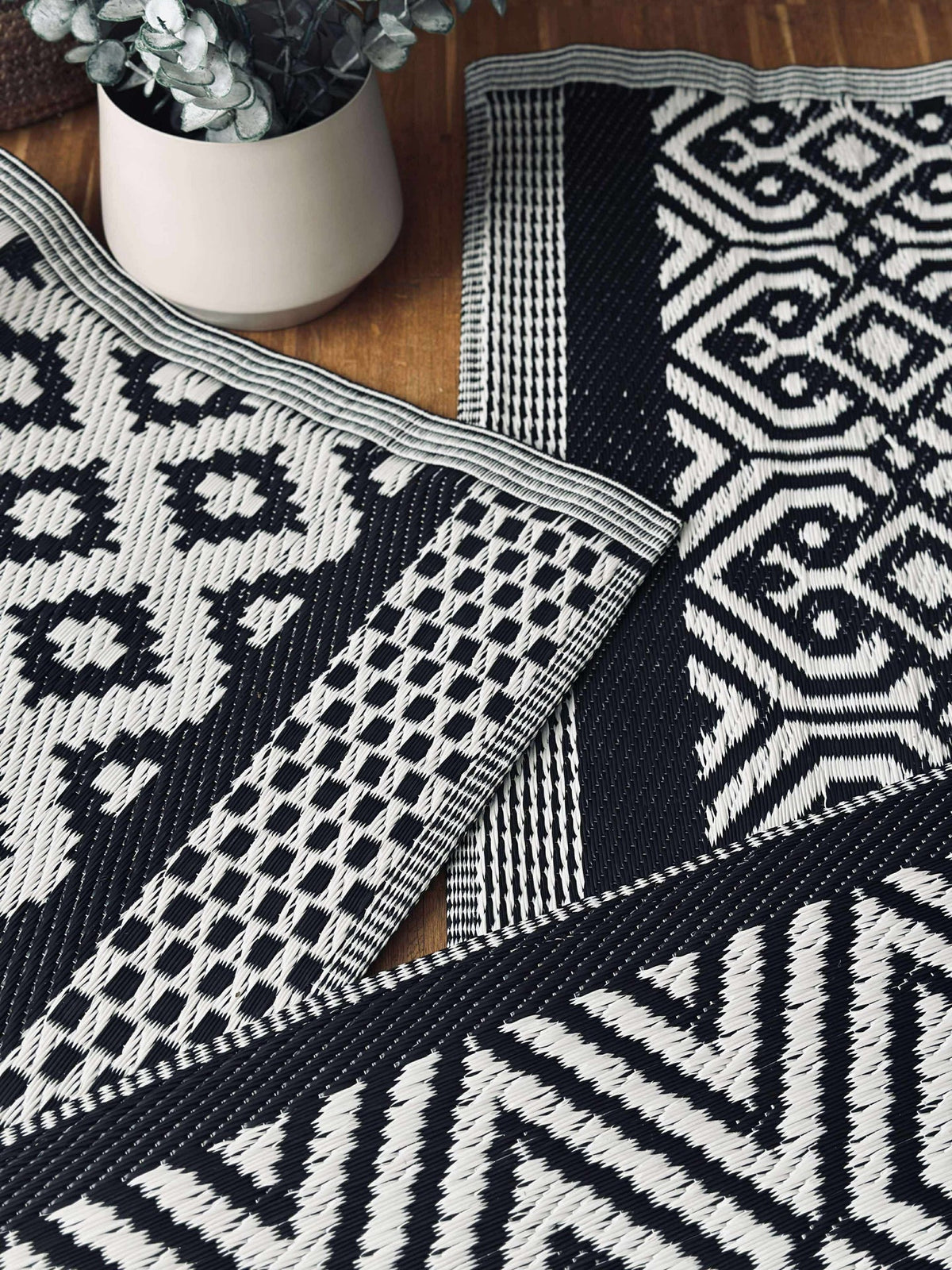 Tapis d’extérieur - Black mix