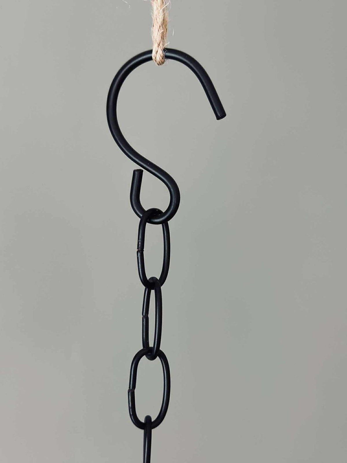 Pot avec suspension  - Black