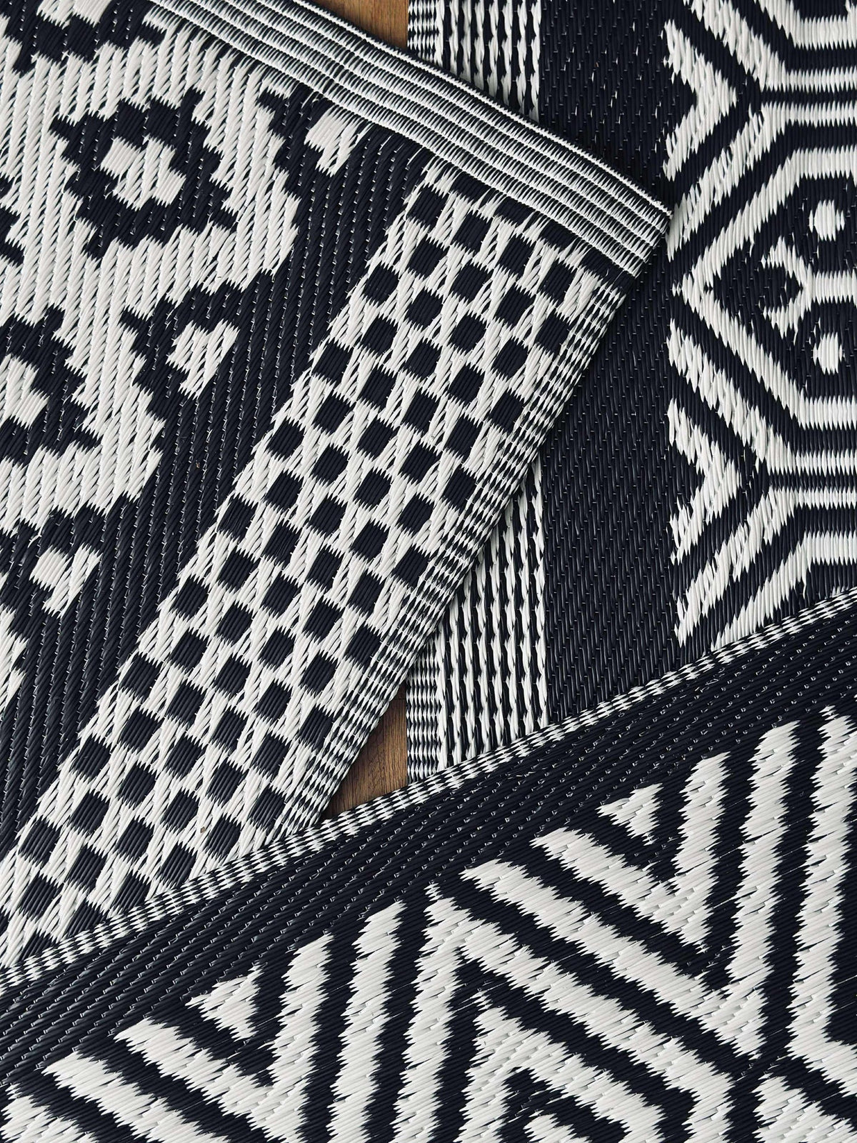 Tapis d’extérieur - Black mix