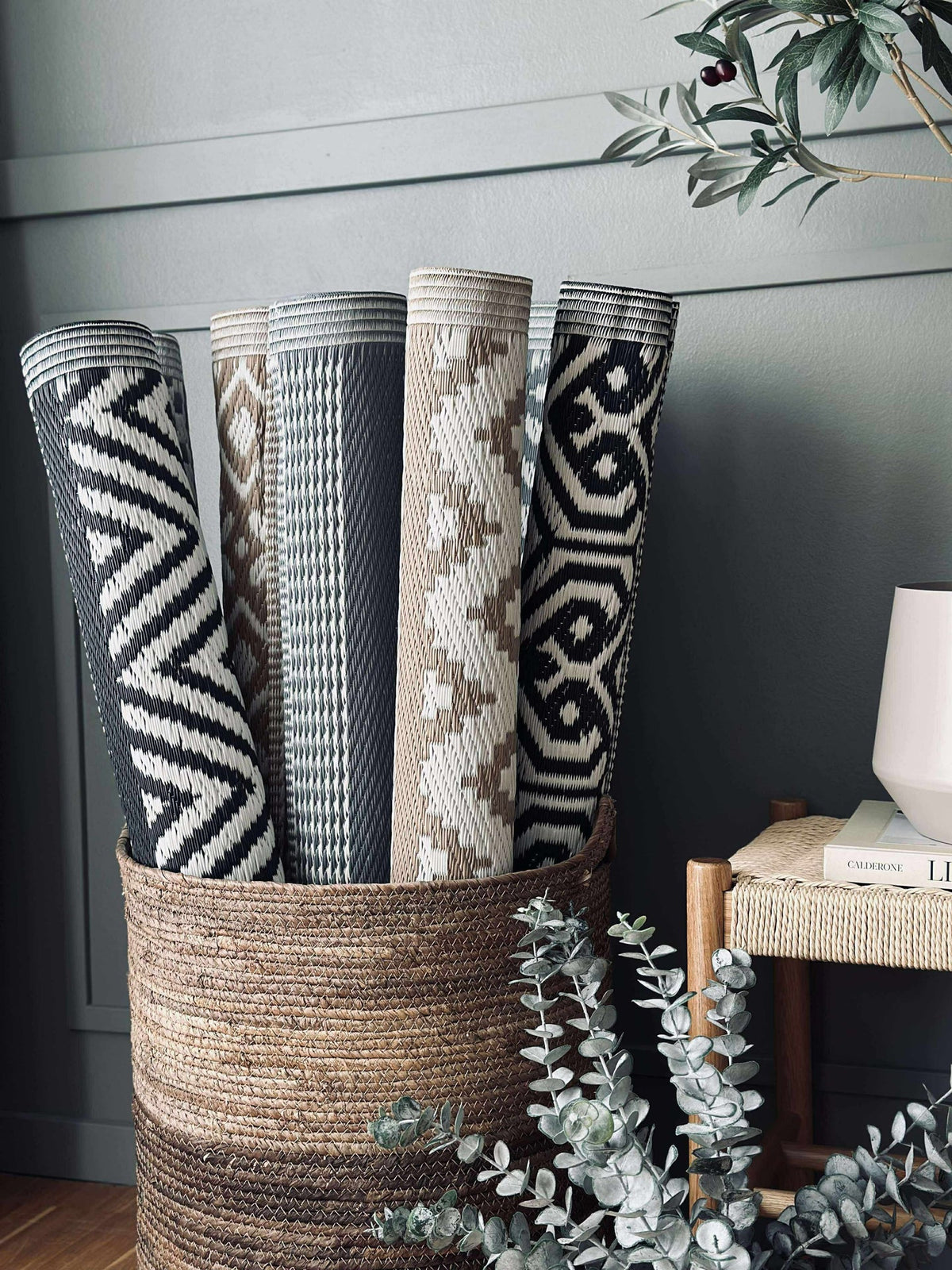 Tapis d’extérieur - Black mix