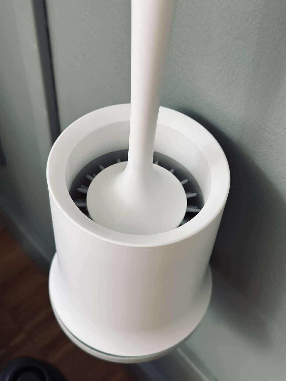 Brosse WC avec support - Silicone