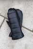 Moufles Black leather