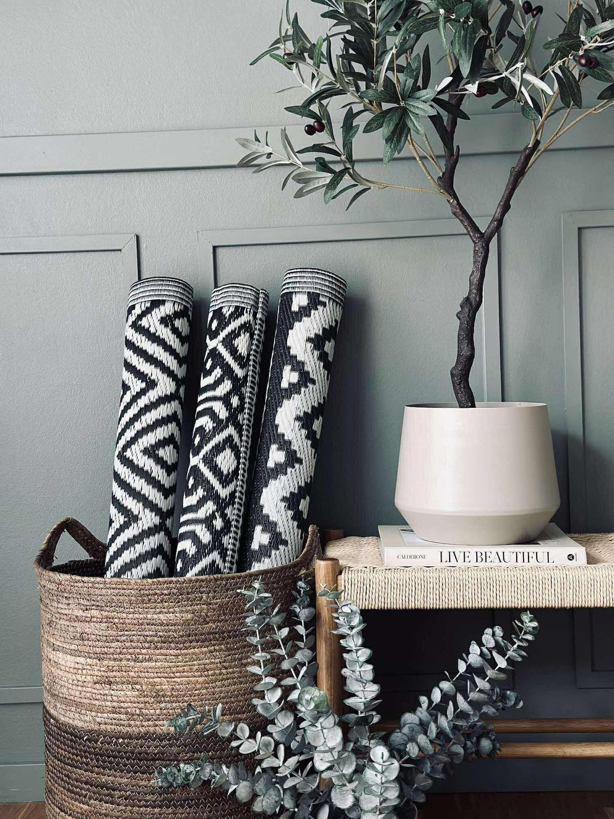Tapis d’extérieur - Black mix