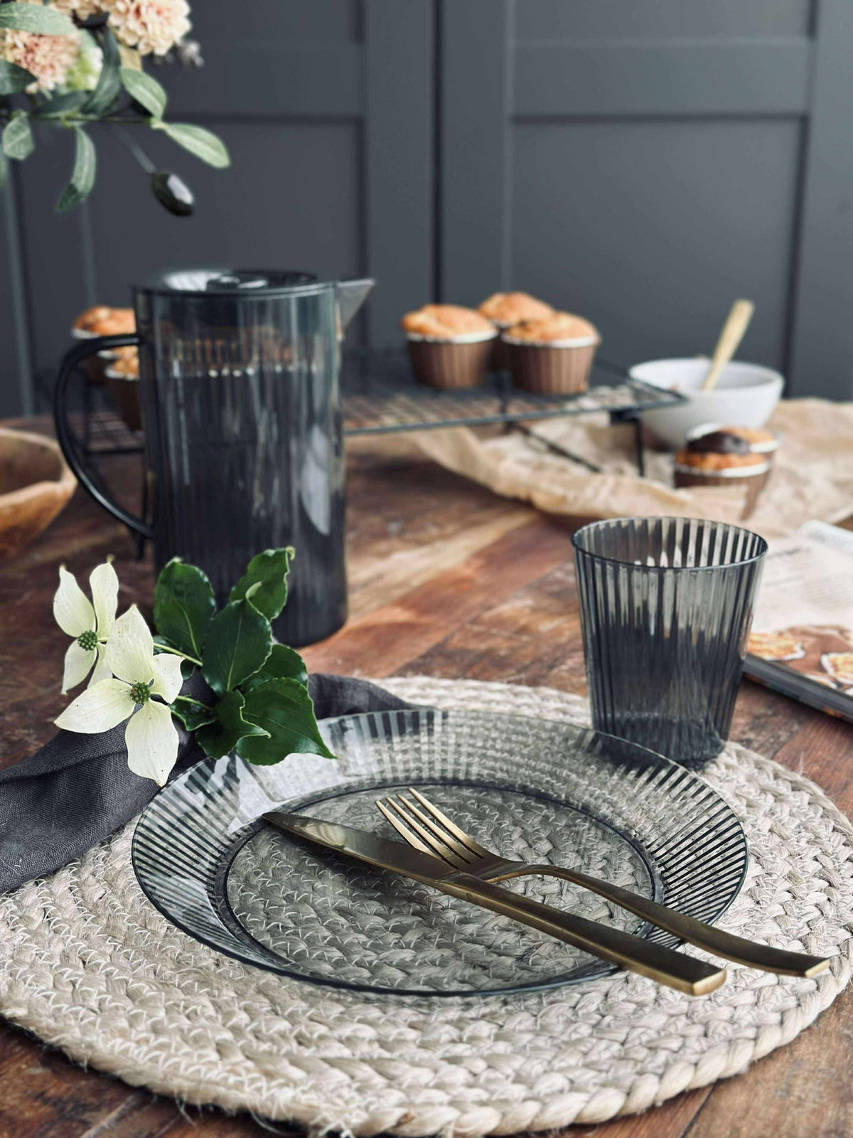 Assiette DAILY Grey - 4 pcs.