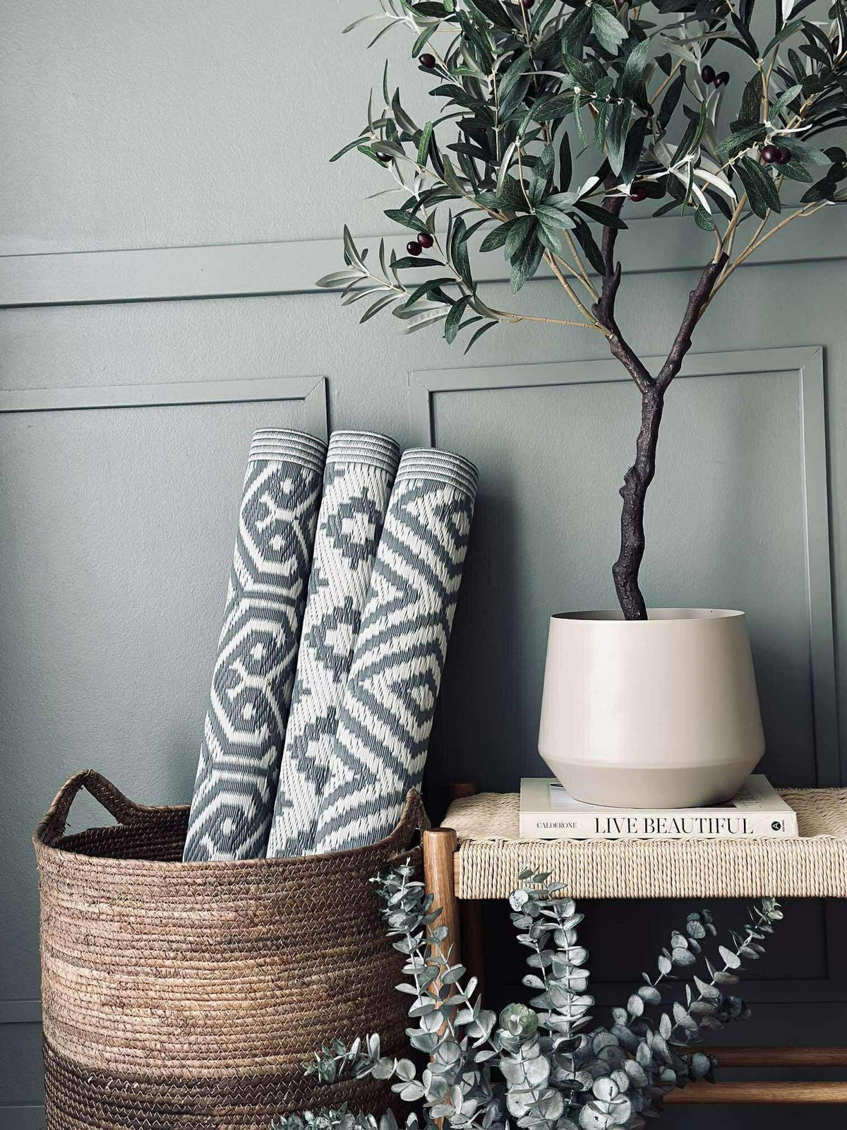 Tapis d’extérieur - Mélange gris