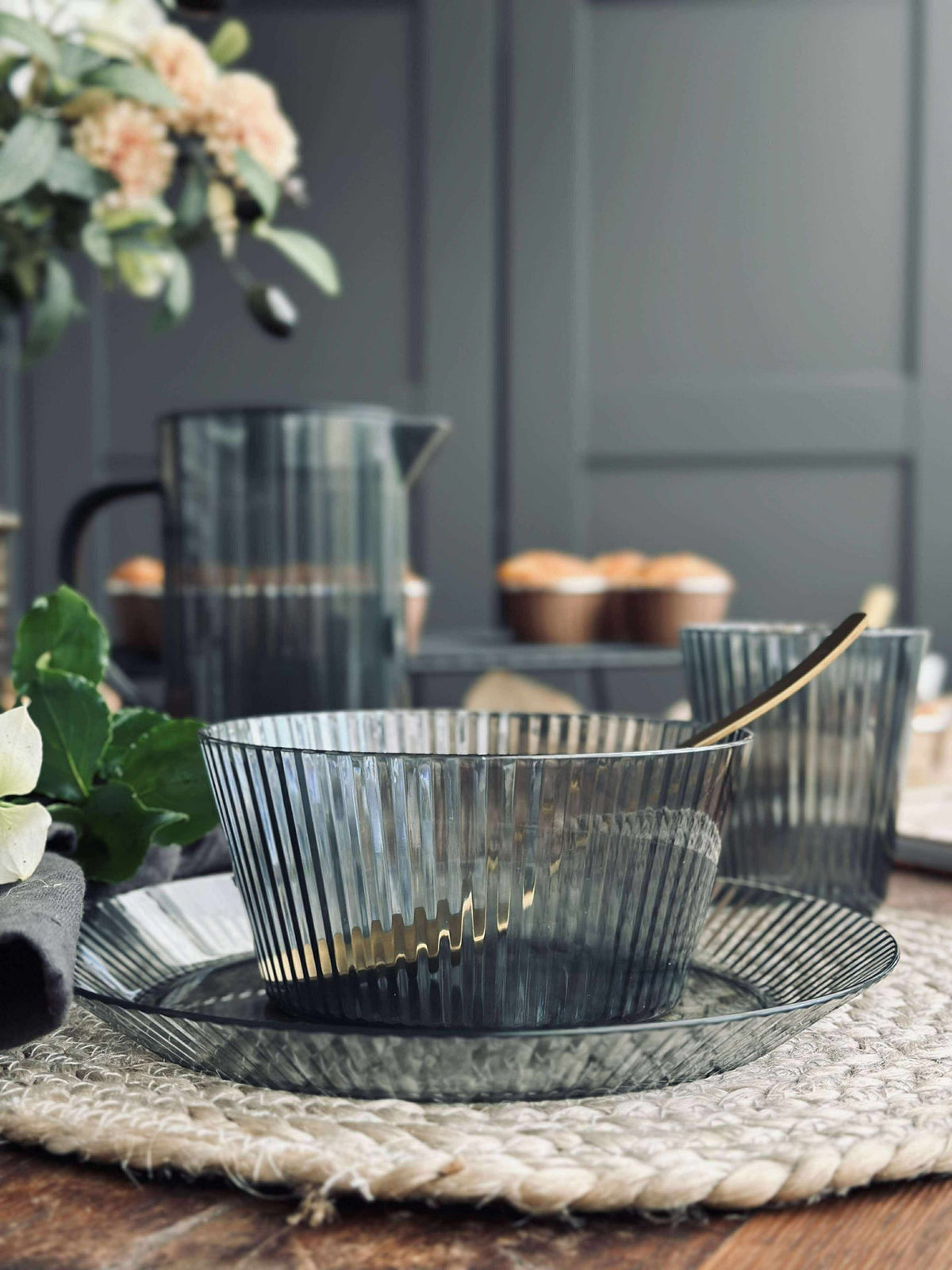 Assiette DAILY Grey - 4 pcs.