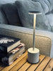Lampe de table LED KELLY Crème - rechargeable