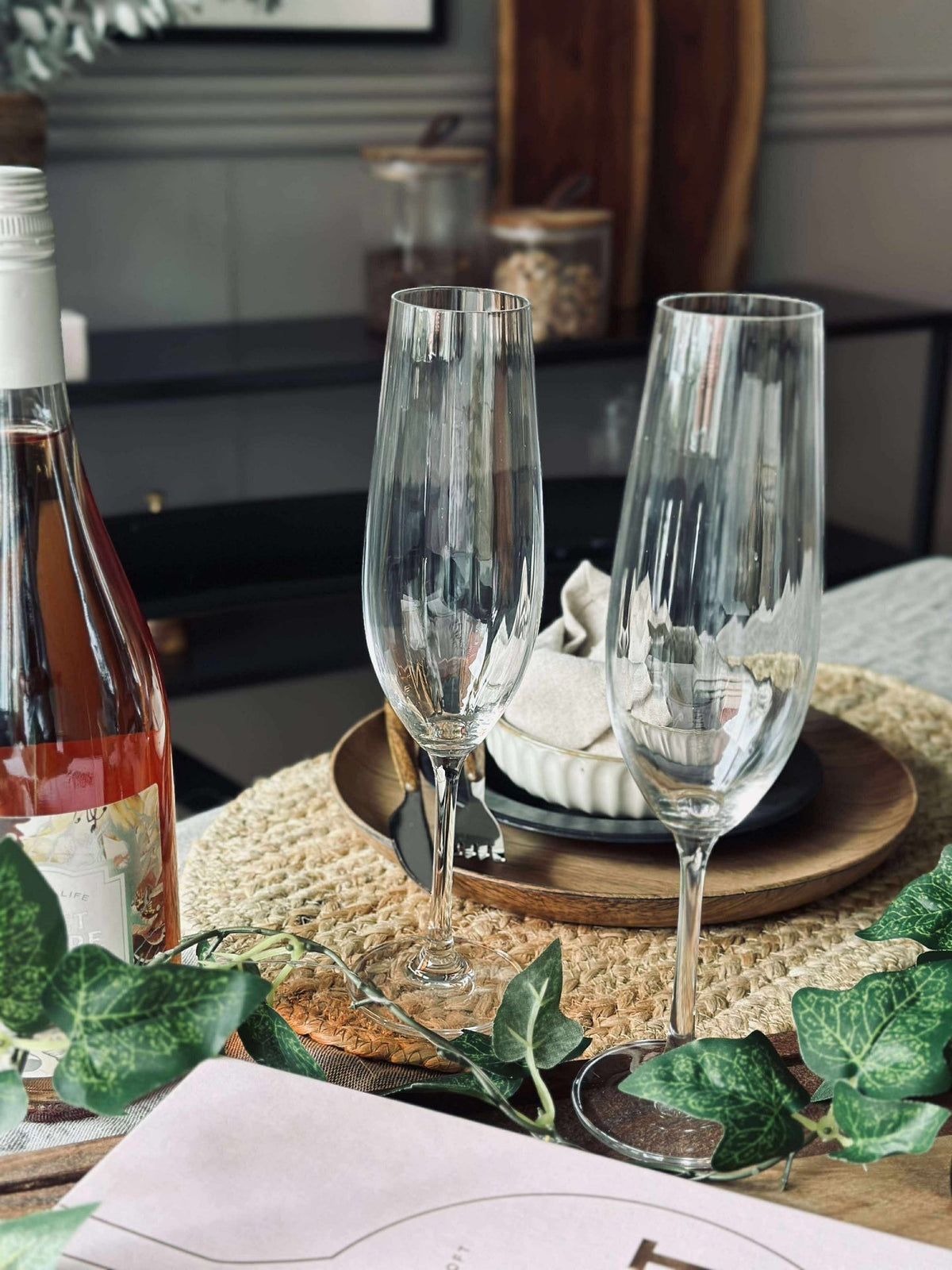 Verres à champagne CRYSTAL par 2
