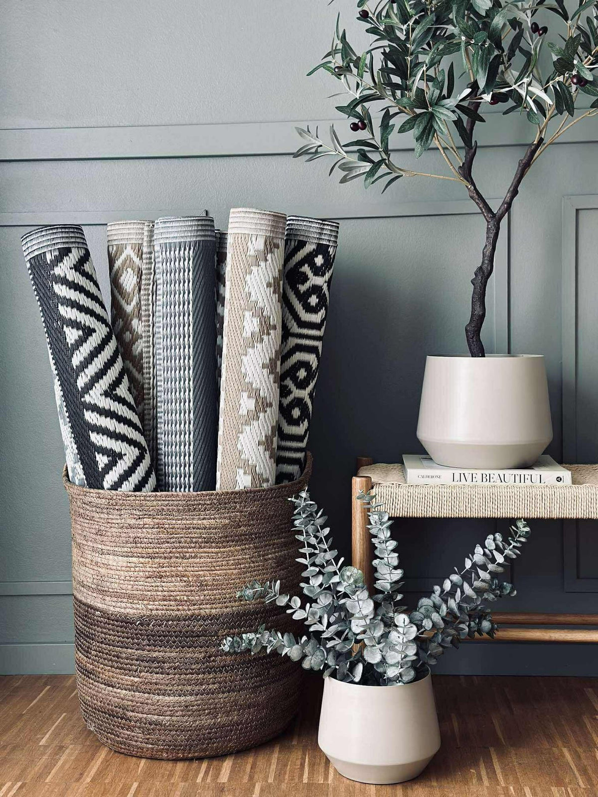 Tapis d’extérieur - Mélange gris