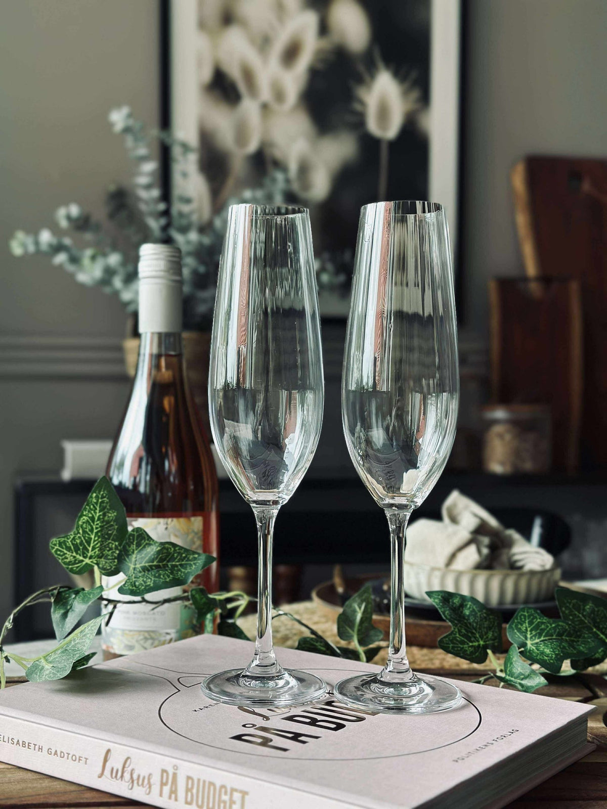 Verres à champagne CRYSTAL par 2