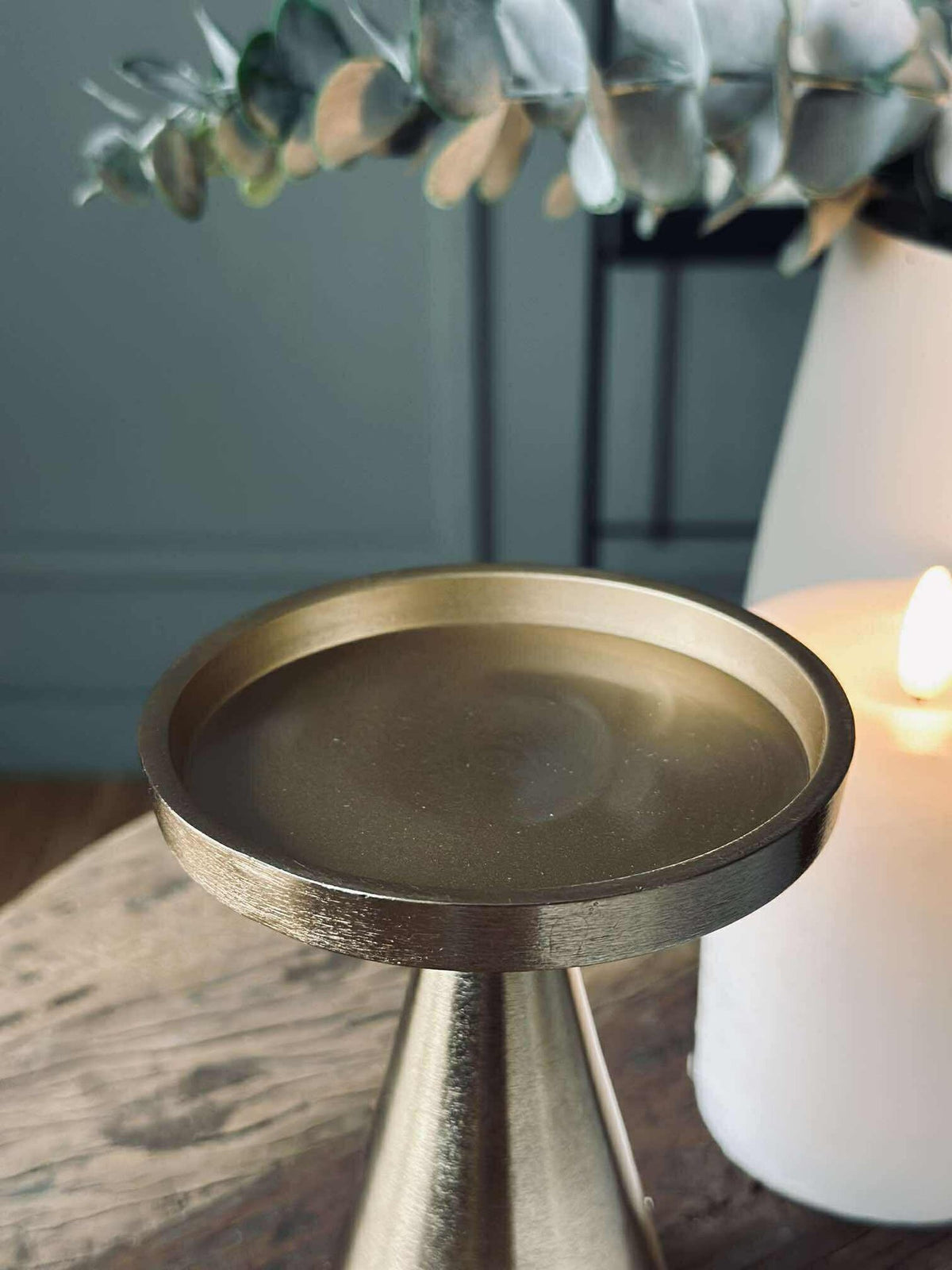 Bougeoir pour bougie pilier - 13 cm