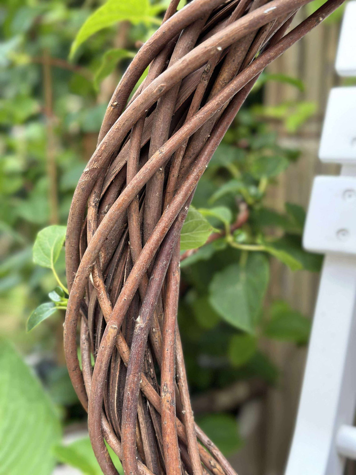 Couronne en osier diam. 40 cm