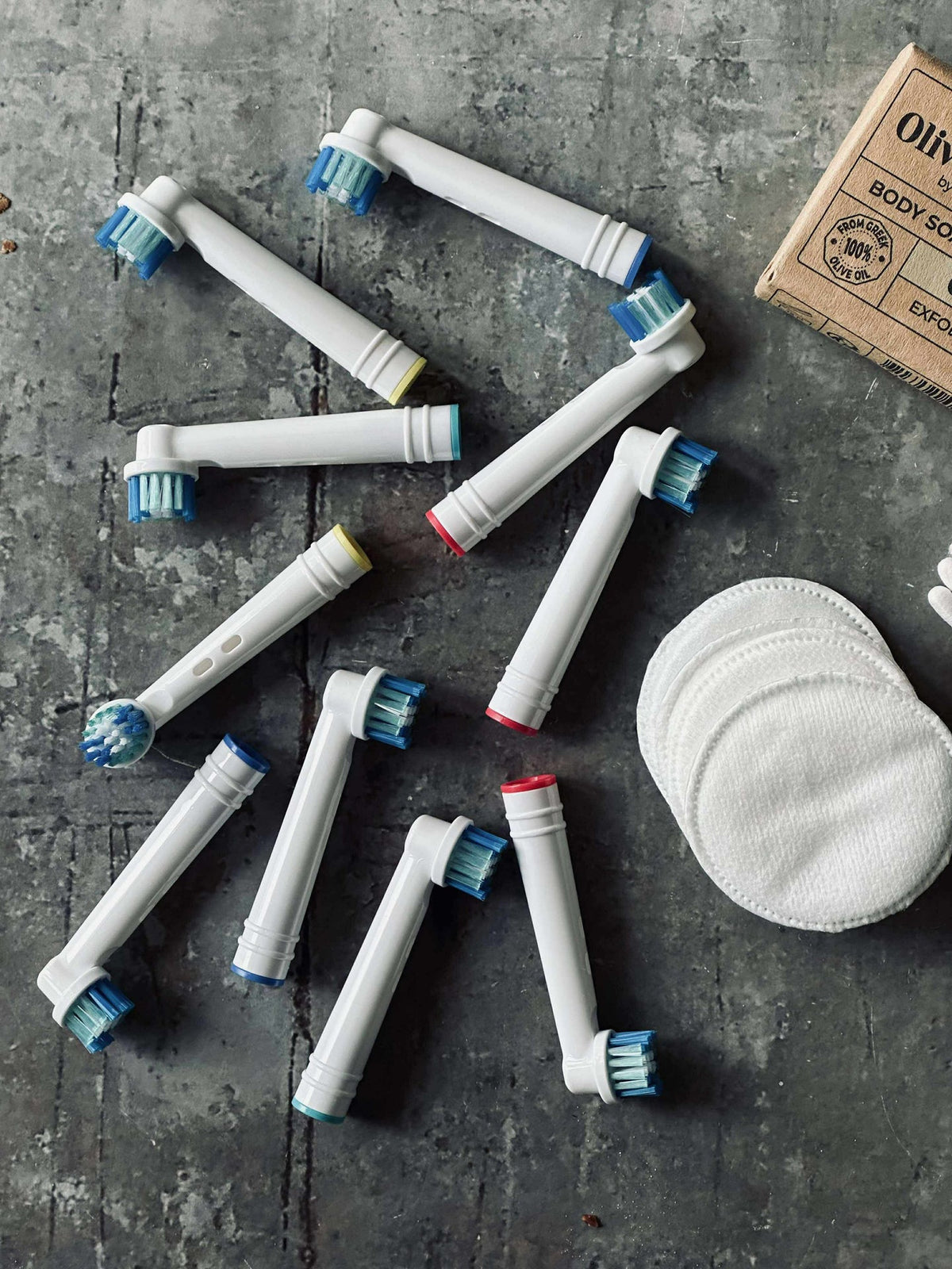 Têtes de brosse à dents
