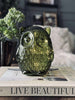 Hibou avec lumière LED et minuterie - Large