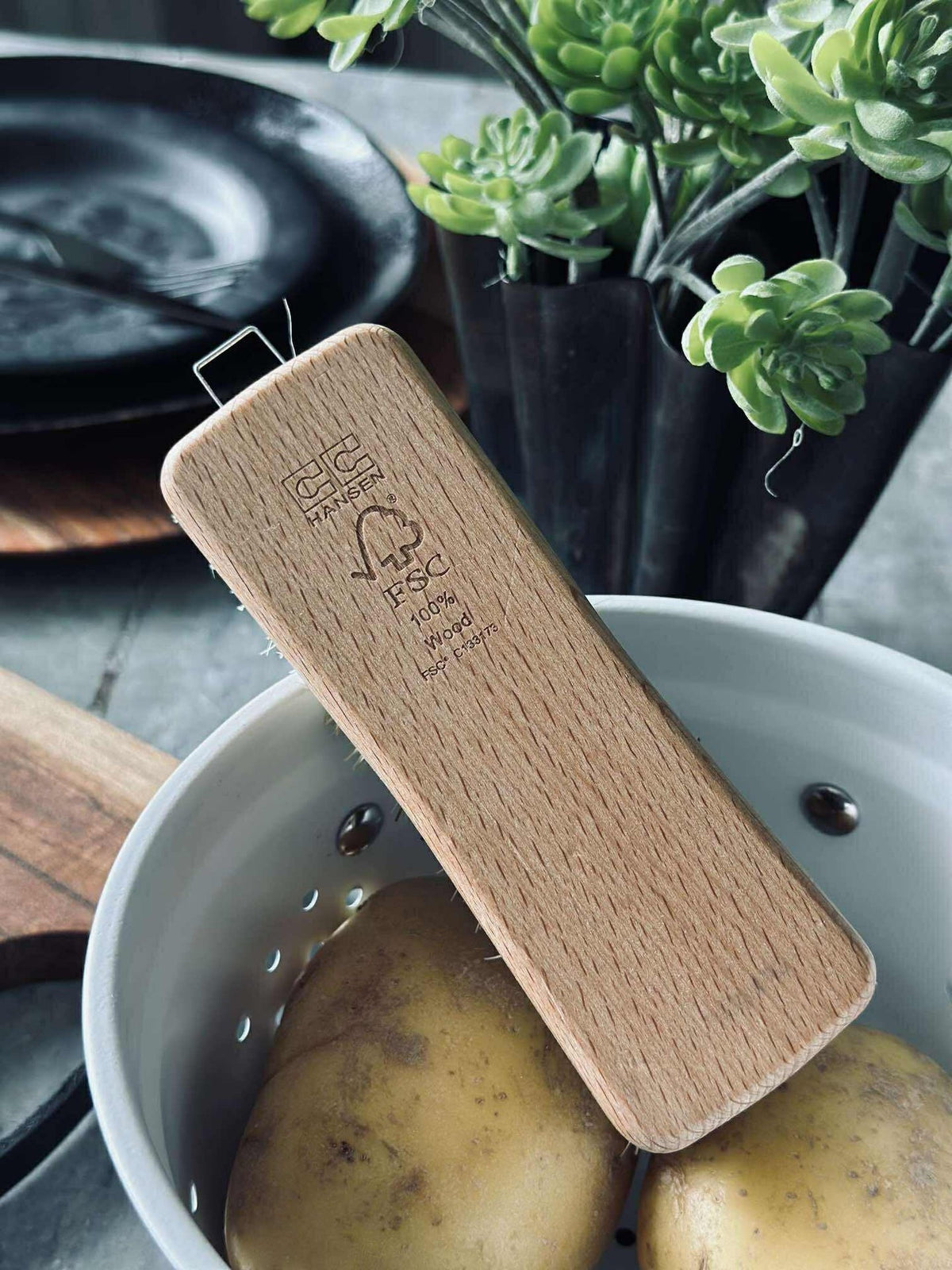 Brosse de cuisine en FSC-certifié