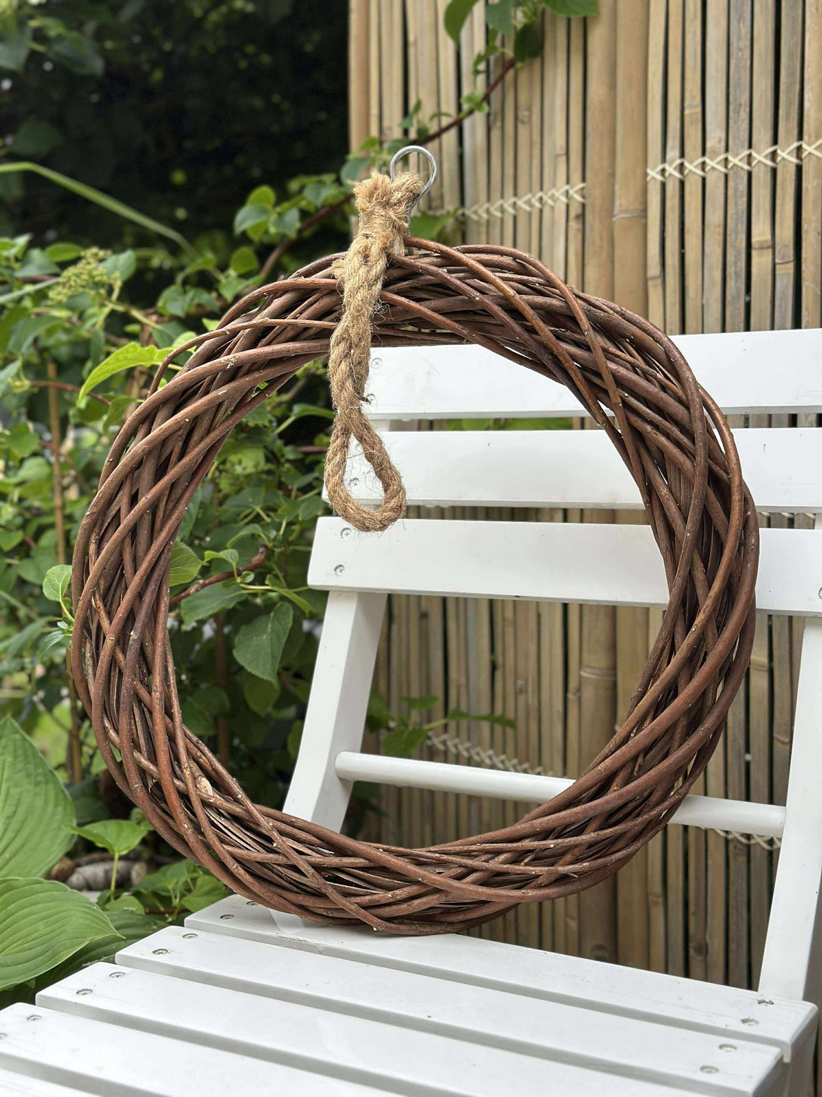 Couronne en osier diam. 40 cm