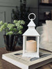 Lanterne avec minuterie - White