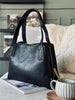 Sac bandoulière - Black leather
