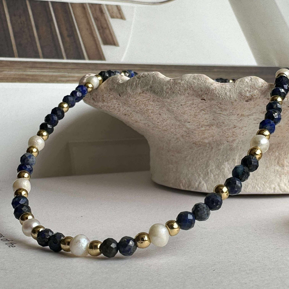 Collier Lilja - avec de véritables perles d’eau douce
