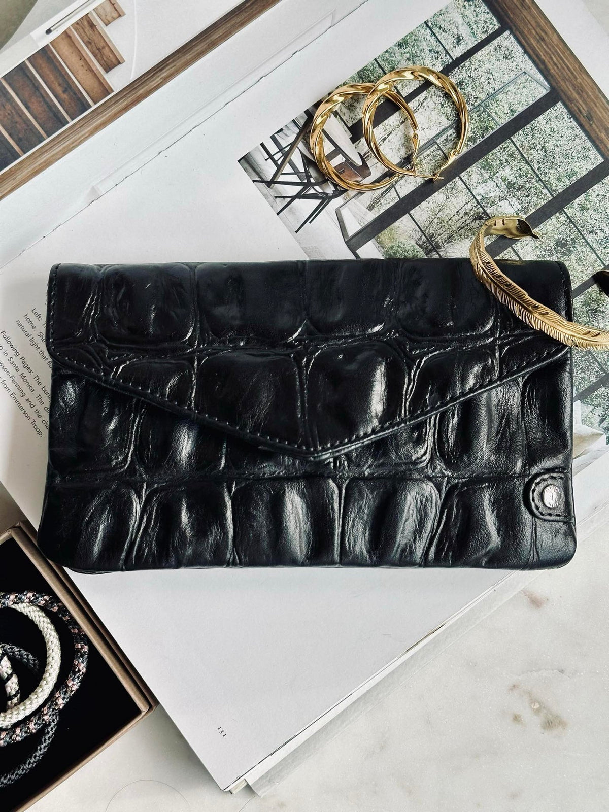 Portefeuille Croco deluxe