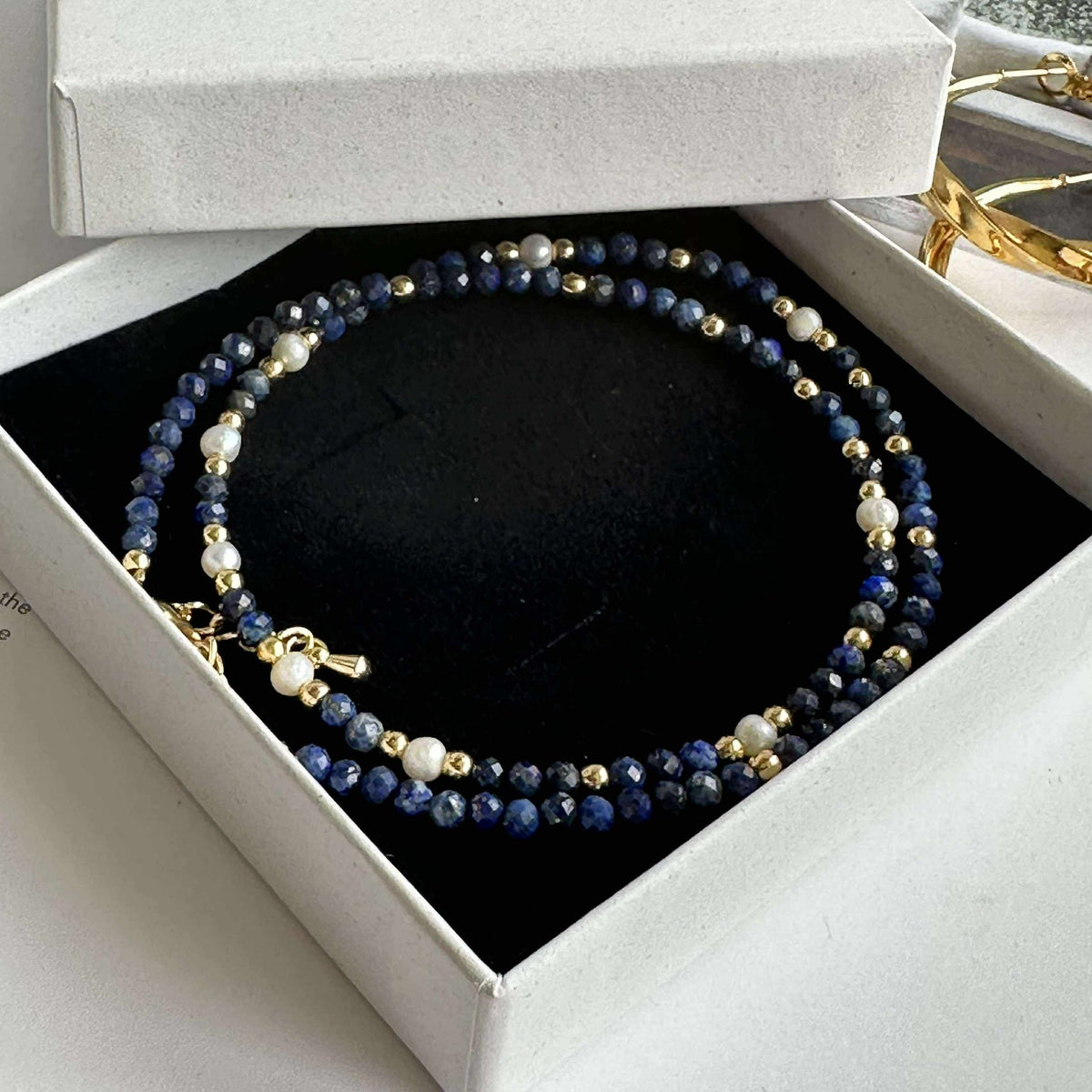 Collier Lilja - avec de véritables perles d’eau douce