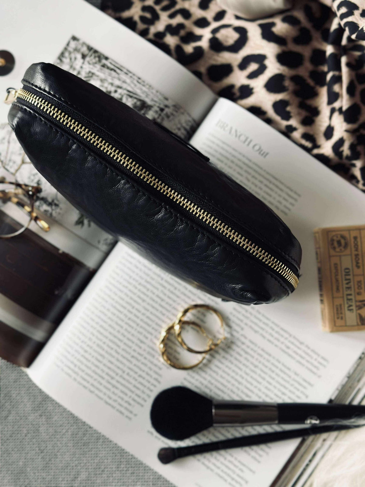 Trousse de maquillage - Black / gold