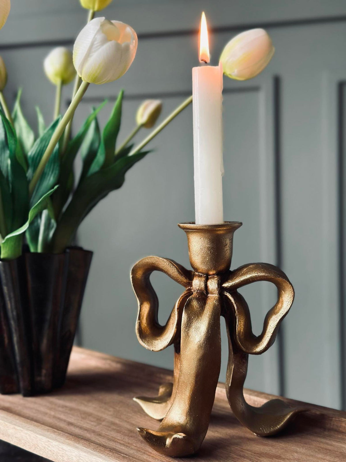Bougeoir Golden butterfly