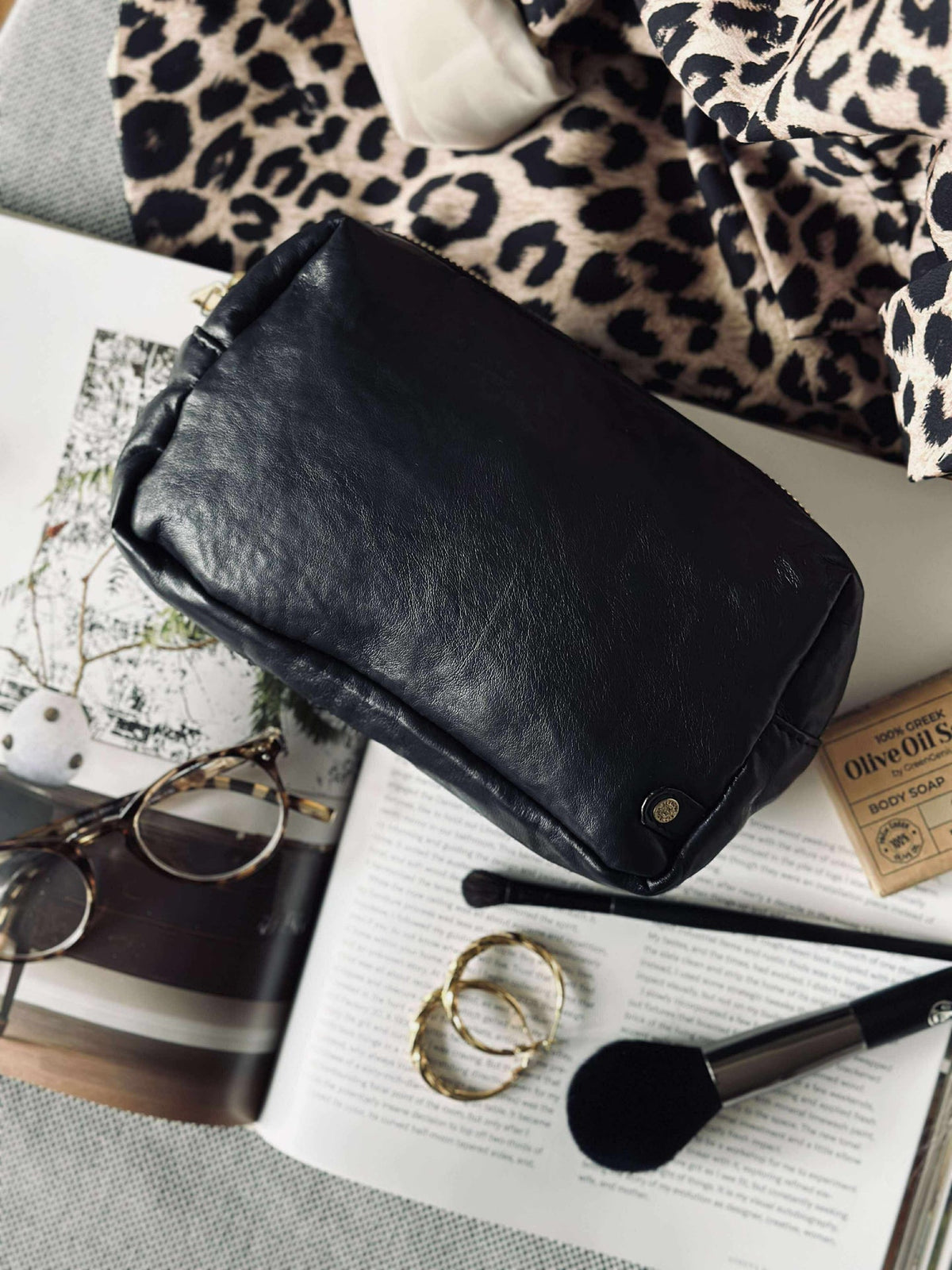 Trousse de maquillage - Black / gold