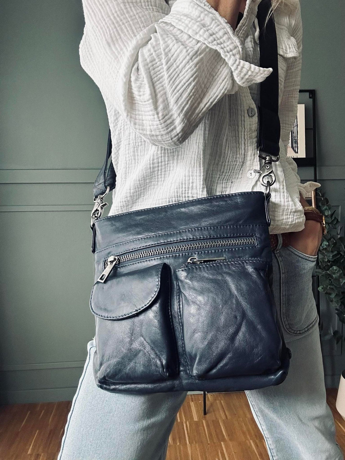 Sac crossbody NAVY - Ultra doux