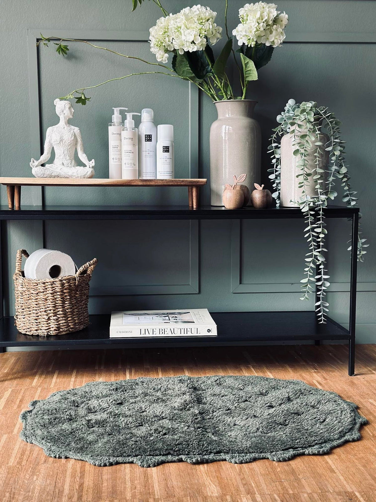 Tapis de bain COTTON Olive