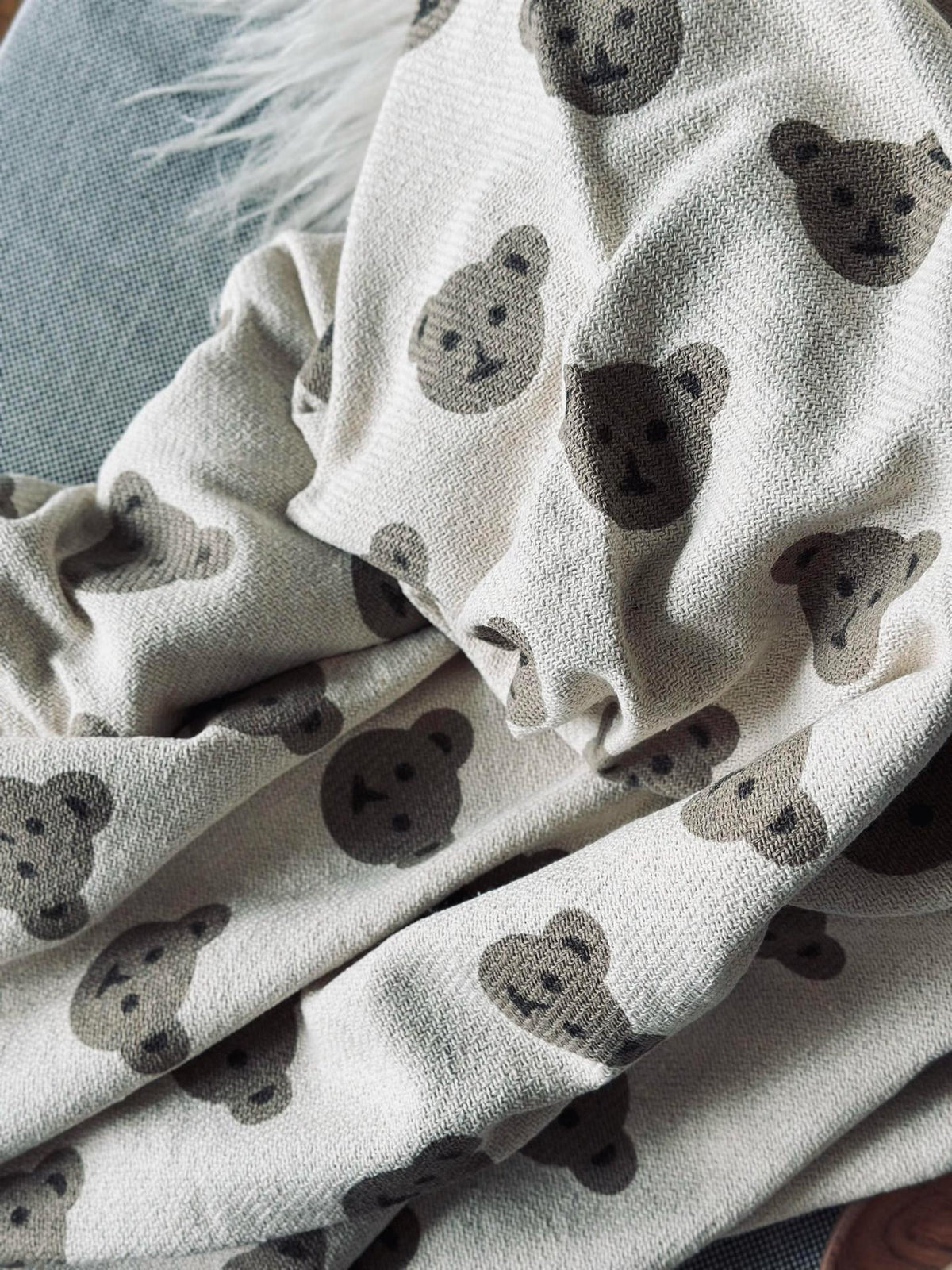 Plaid coton recyclé - Teddy