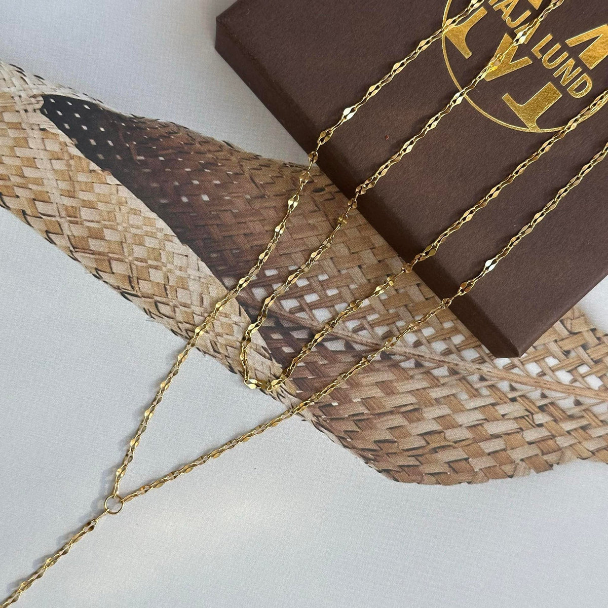 Collier Serafina plaqué or