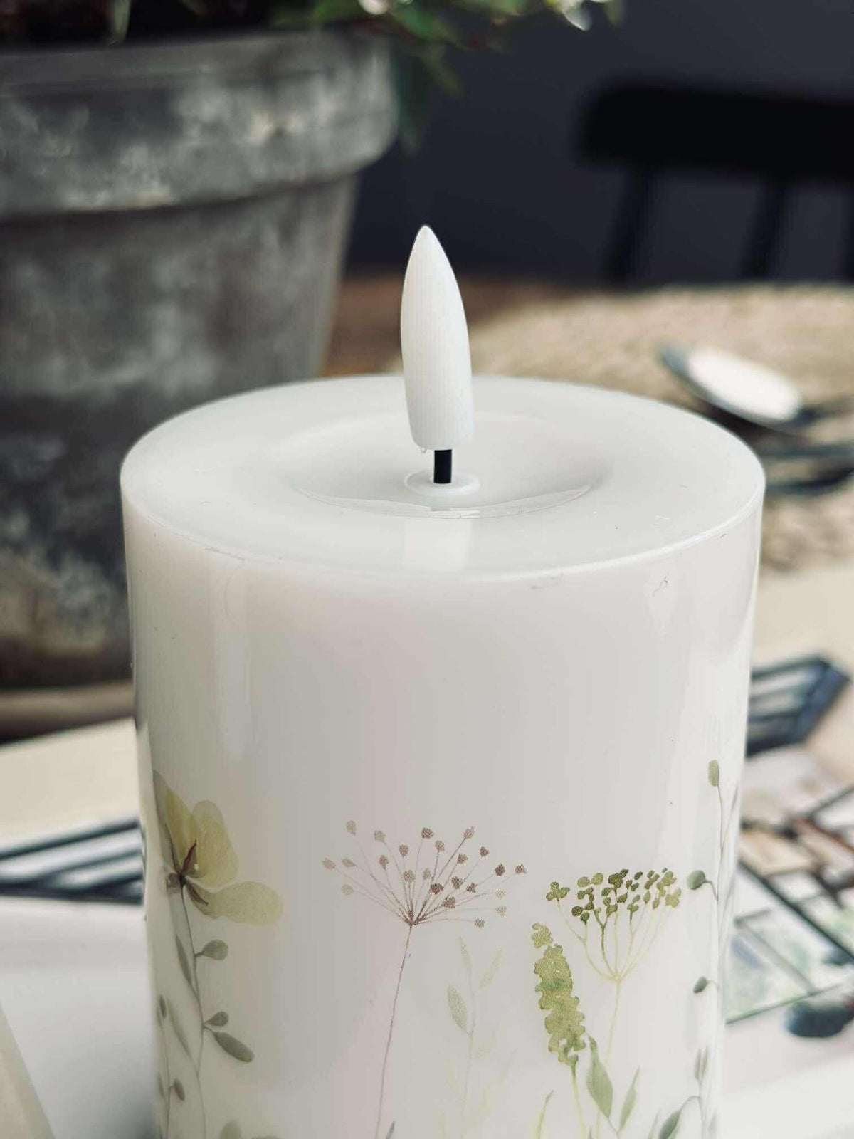 Bougie LED Twinkle wild flora