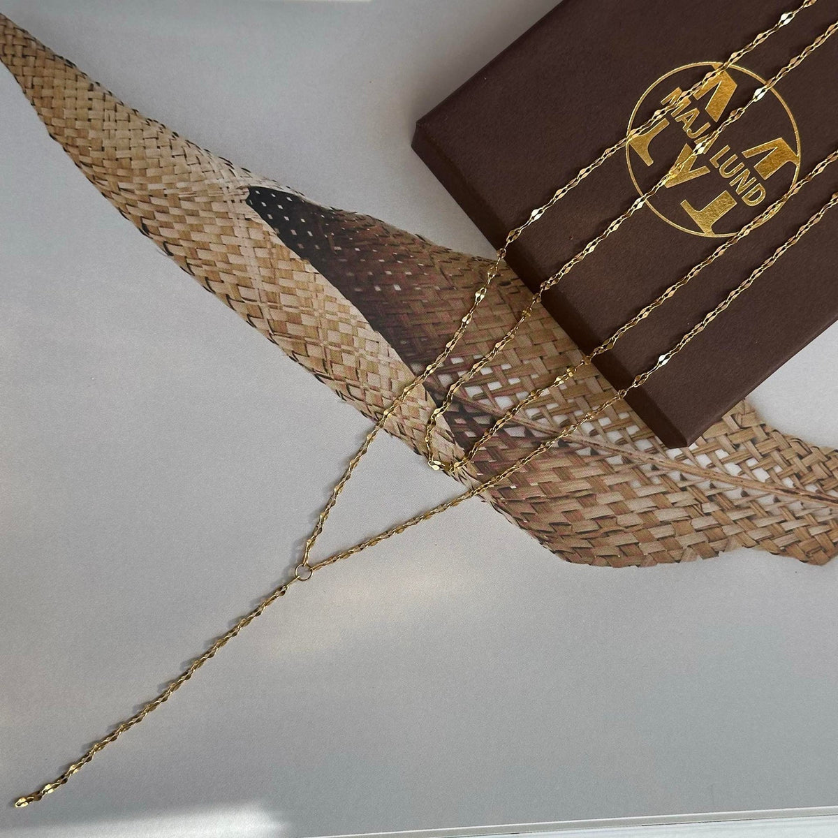 Collier Serafina plaqué or