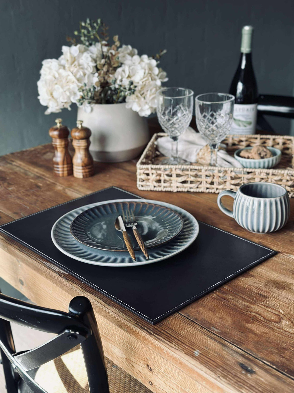 Set de table - 30x45 Marron foncé