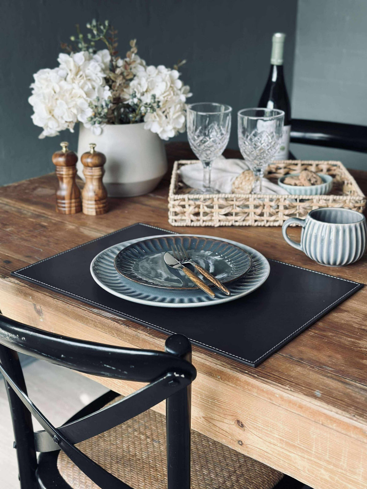 Set de table - 30x45 Marron foncé