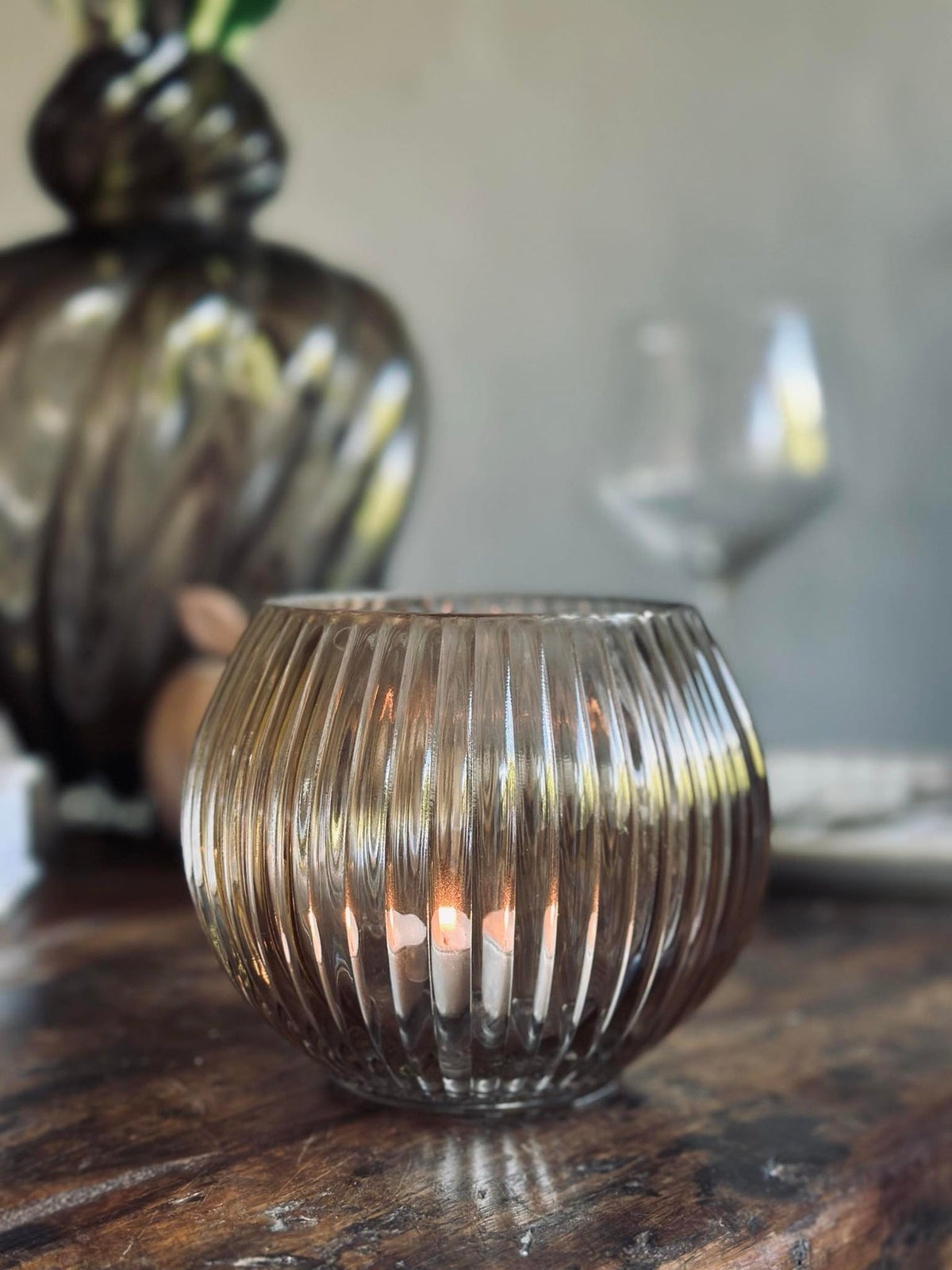 Photophore pour bougie chauffe-plat - COLOR MIX