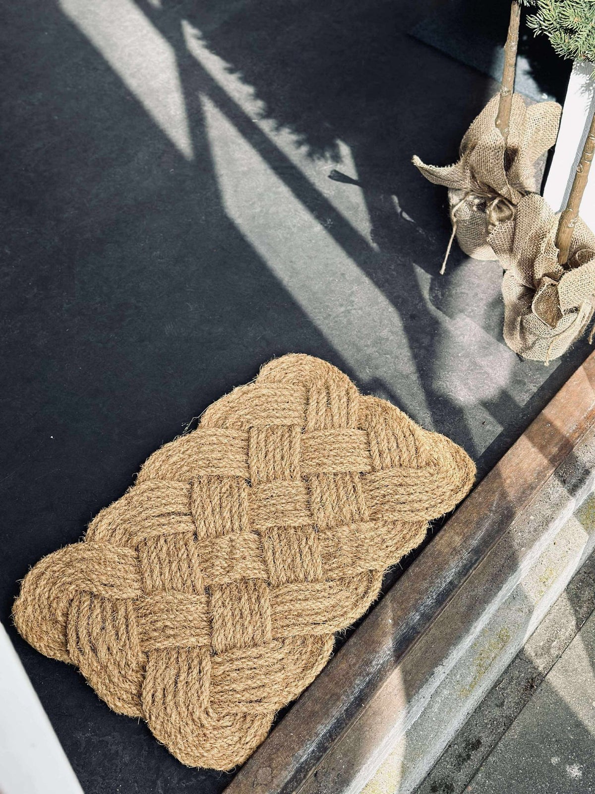 Tapis de porte Jute