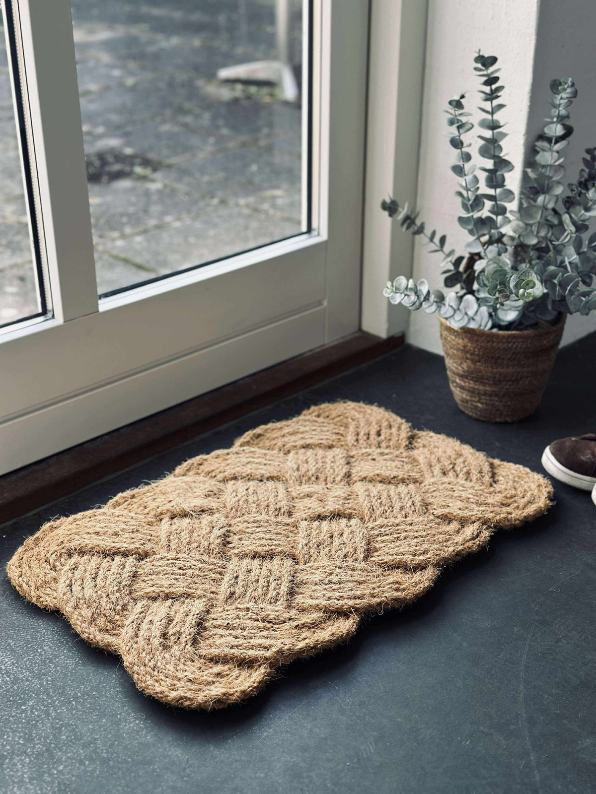 Tapis de porte Jute
